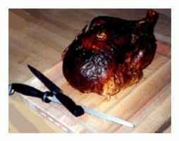 Black-Lacquered Turkey