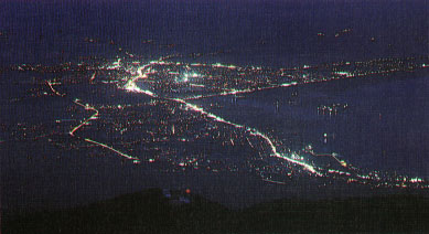 Night view of Mutsu