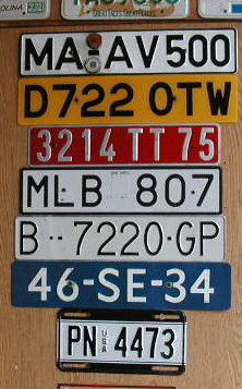 Foreign Plates