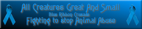 All Creatures Great & Small blue ribbon crusade