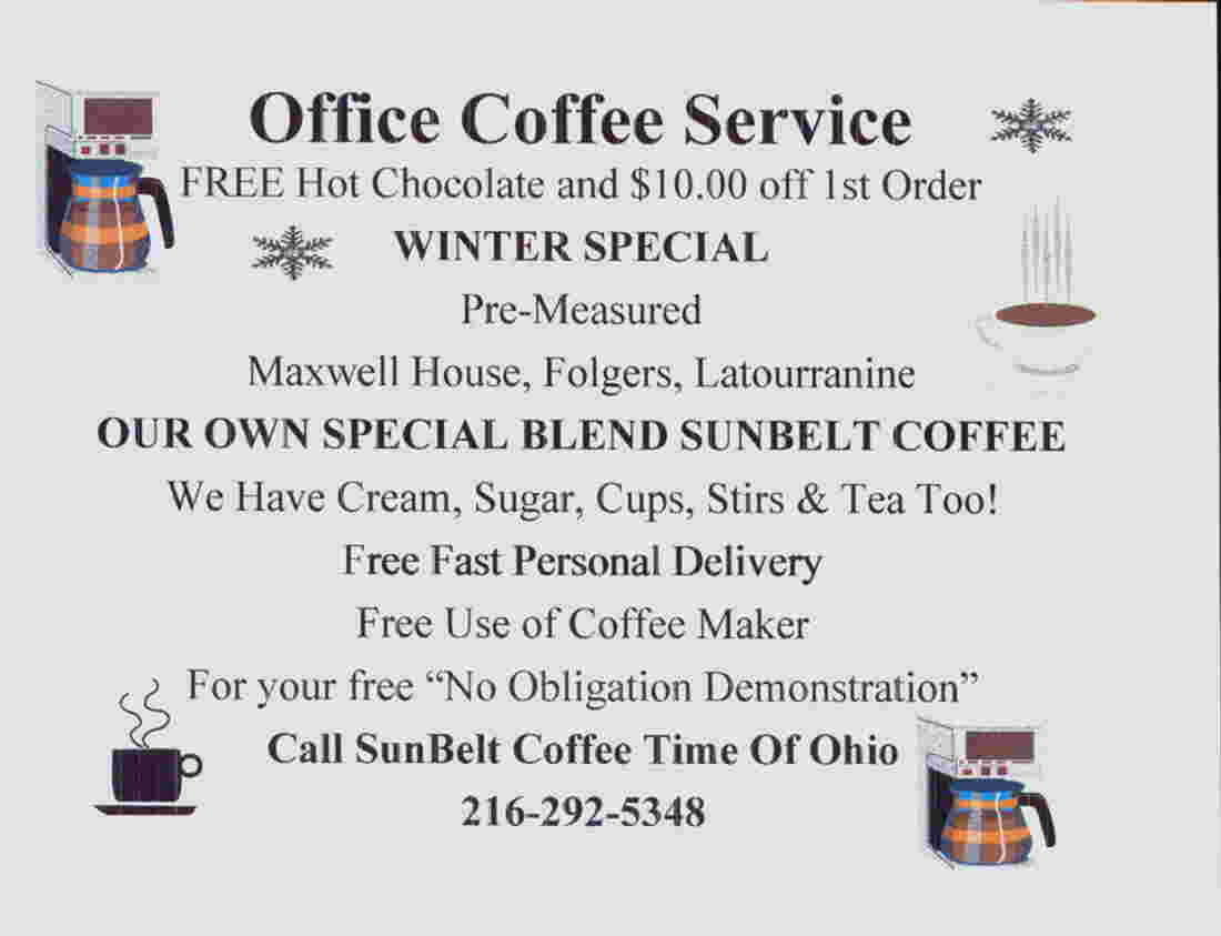 OFFICE COFFEE SERVICE
