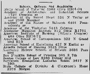 1929 Schools, Colleges & Academies Image 1