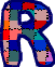 the letter R