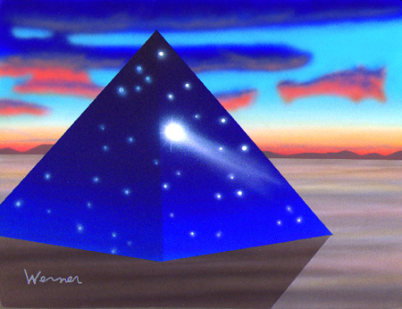 Pyramid Landscape Paintings For Sale Surreal Illusionism Paintings Gallery Museum Acrylic Oil Paints