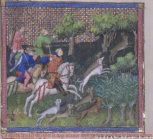 From the Book of Hunt, Phoebus, 15th Century