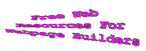 Free Resources For Webpage Builders
