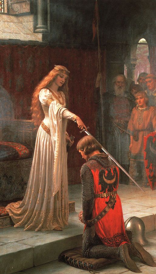 The Accolade by E. Blair Leighton