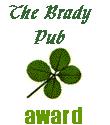 The Brady Pub Award