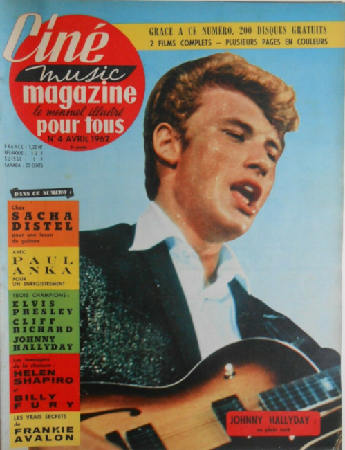 CIN MUSIC MAGAZINE no  4 April 1962