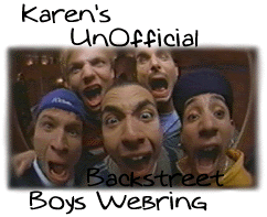Karen's UnOfficial Backstreet Boys Webring