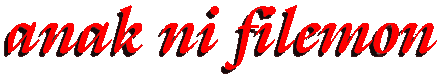 The Homepage of Anak ni Filemon