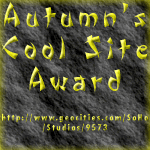 Autumn's Cool Site Award