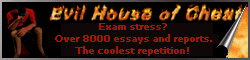 Evil House Of Cheat-Essays for free!