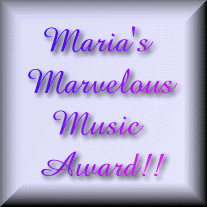 Maria's Marvelous Music Award