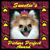 Sweeties Picture Perfect Award