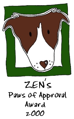 Zen's Paw Of Approval Award 2000