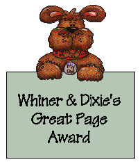 Whiner & Dixie's Award