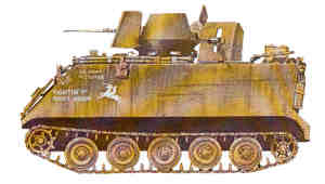 By the end of the war, most armaments factories were turning out simpler vehicles, such as the M113 ACAV, rather than tanks