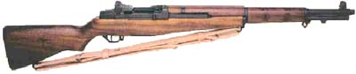 cal .30 M1 Garand Rifle - The rifle that won WWII.  Recycled for post-WWIII use