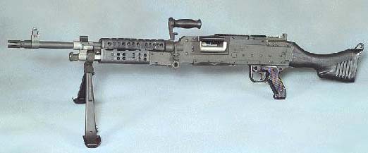 M240-G, the replacement for the M60. <BR> Supply never met demand in WWIII, however.