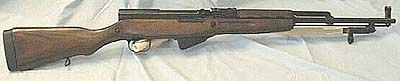 The SKS Carbine, available at a modest cost throughout the US before the war, became a symbol of honest citizens resistance against marauders.