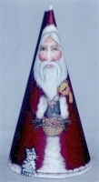 Traditional Cone Santa