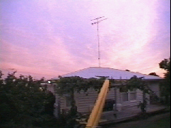 Daniel's Kayak in the back yard in Glendowie, Auckland