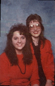 Me and my mom in  '90