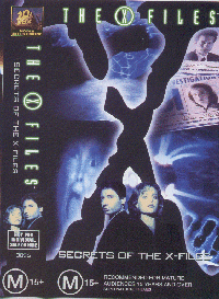 cover of secrets of the x-files video