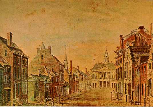 Broad Street and Federal Hall