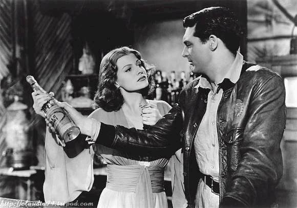 Rita Hayworth and Cary Grant in Only Angels Have Wings