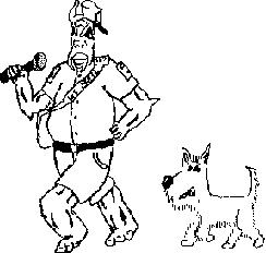 Mail Man Stan on the run... as usual.