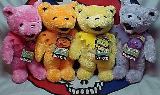 Details about   NWT Grateful Dead BEANIE Bear Edition One Set Of 11 
