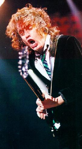 Angus Young..The Best Guitar Man Ever!!