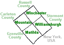 Dundas County Map