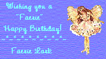Happy Birthday from Faerie Lark!