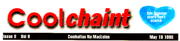 Coolchaint, 18 May 1998