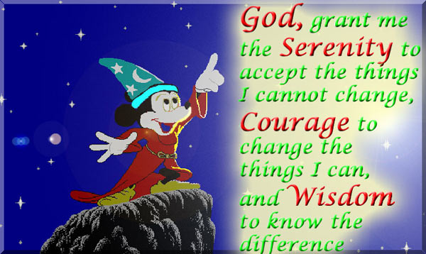 Serenity prayer