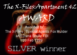 X-Files: Apartment 42 Award