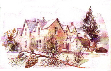 Edinchip, the home of the Chief of the Clan Gregor, near Loch Earnhead in Perthshire, from whence the Clan Gregor emerged 1000 years ago. 