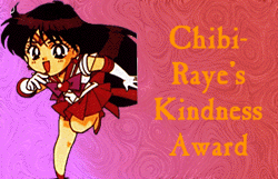 Chibi-Raye's Kindness Award