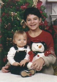 Nolan & Nathaniel, Christmas 2000