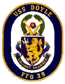 USS Doyle (FFG-39) Patch