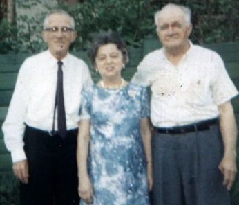 Thomas, Amelia and Louis Wilk