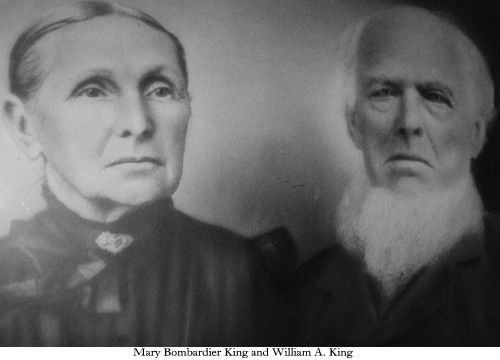 Mary Bombardier King and William A. King