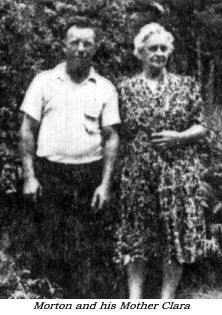 Morton and his Mother Clara