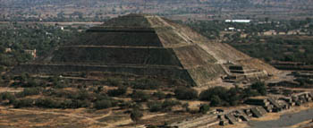 Teotihuacan pyramid of the sun