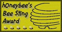 Honeybee's Bee Sting Award