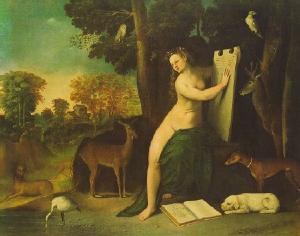 Circe and her Lovers in a Landscape - Dosso Dossi (Giovanni De'Luteri)