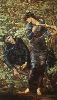 'The Beguiling of Merlin' -  Sir Edward Coley Burne-Jones